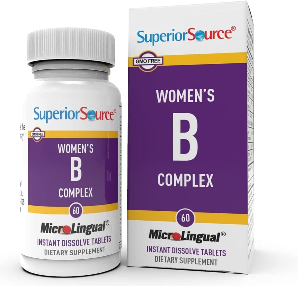 Superior Source Women's B-Complex - 60 Sublingual Tablets