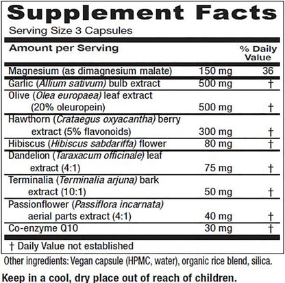 Vitanica VasoBlend, Apoyo Cardiovascular, – Coenzima Q10 (de Terminalia arjuna): La corteza de Terminalia arjuna – Image 2