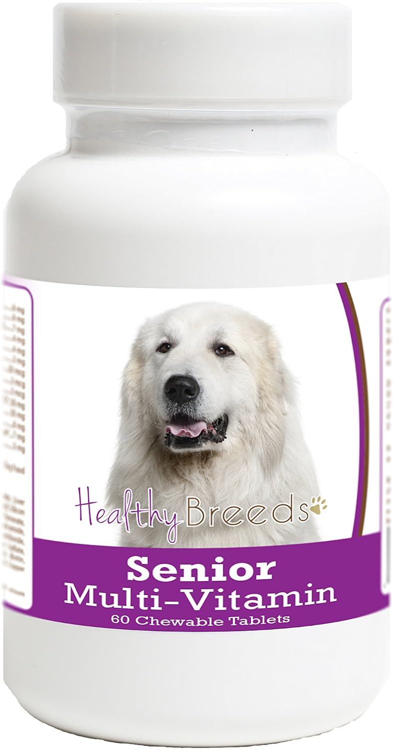 Healthy Breeds Multivitamínico para Perros Senior Great Pyrenees 60 Comprimidos