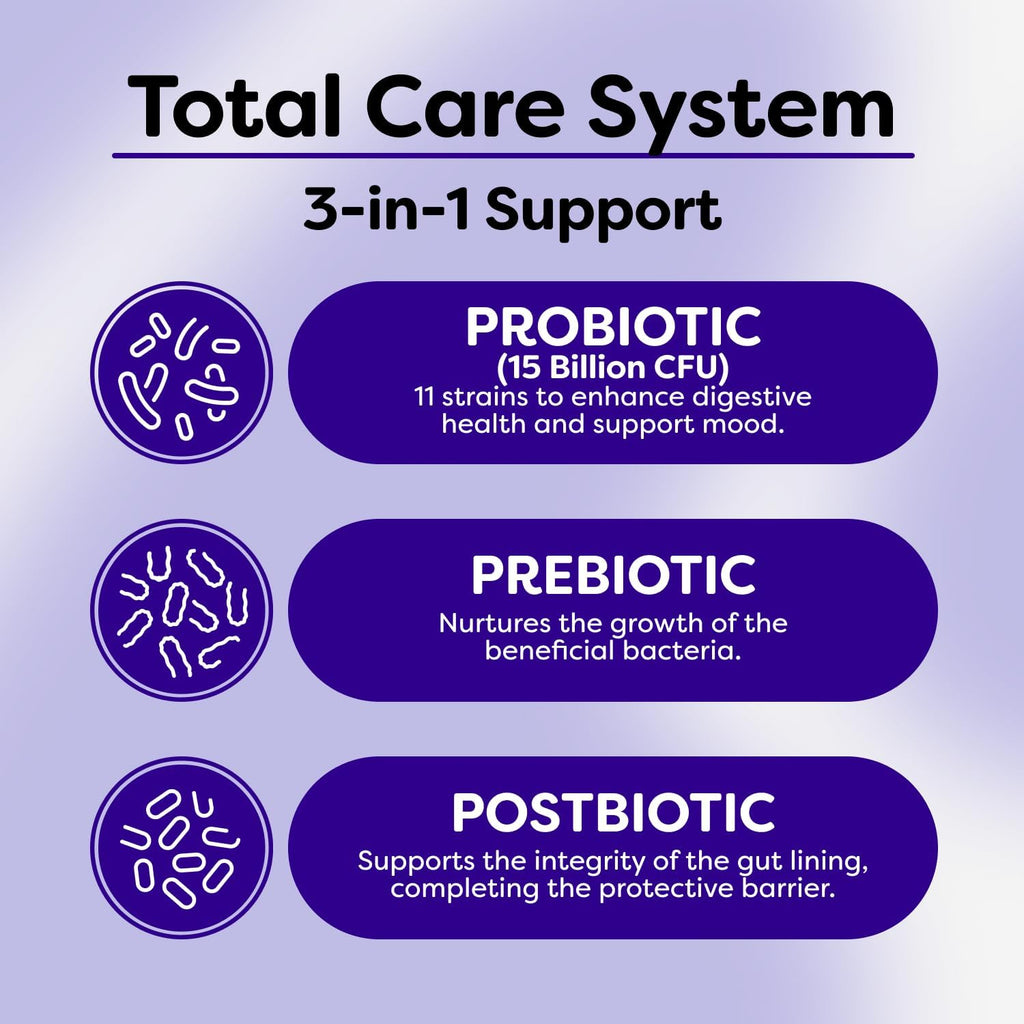 Probulin Total Care Mood Probiótico para Mujeres con Azafrán y L-Teanina