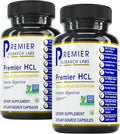 Premier Research Labs Premier HCL - Betaína HCl, 90 Cápsulas Vegetarianas (Paquete de 2)