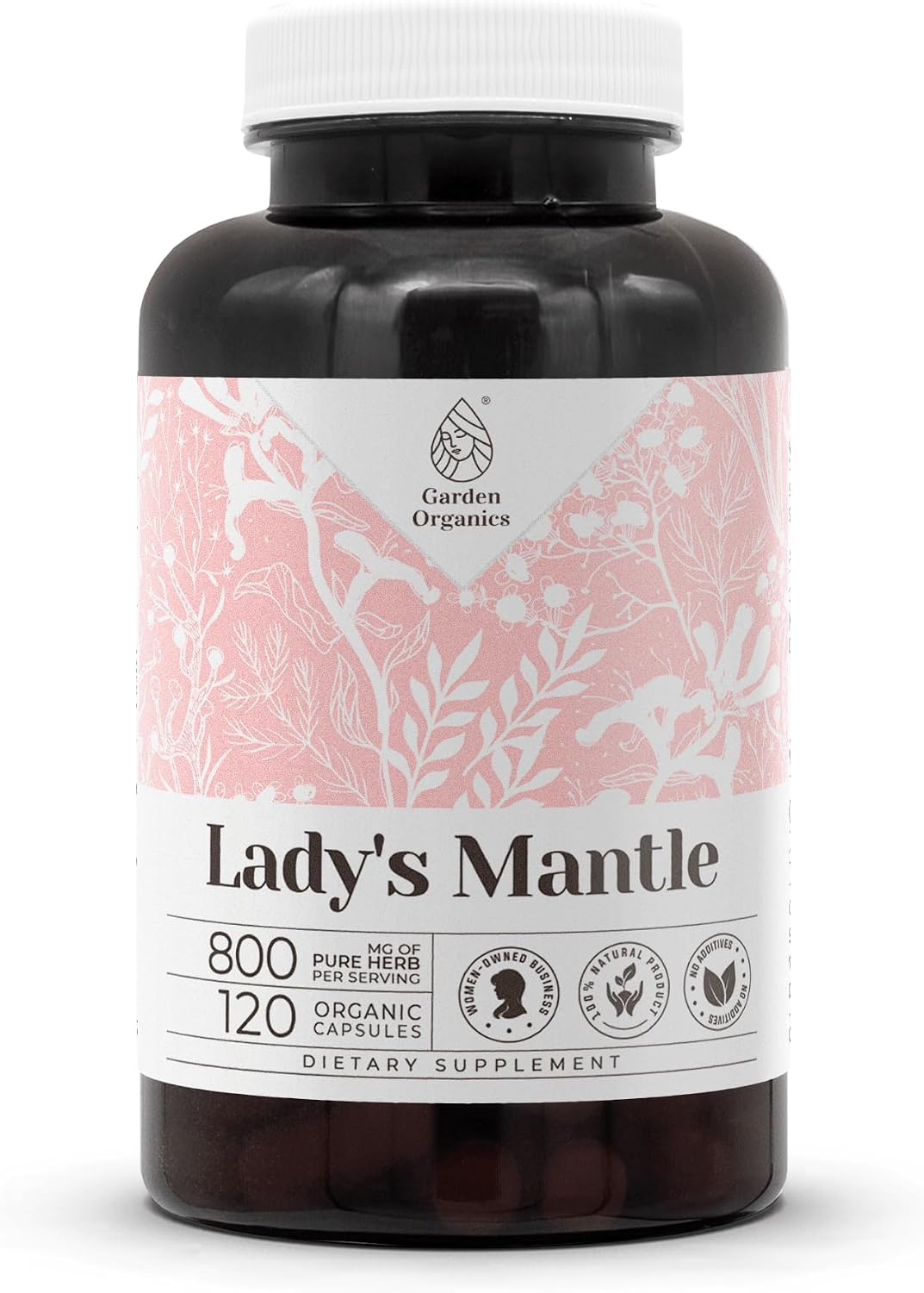 Lady's Mantle (Manto de Dama) 120 Cápsulas - Garden Organics