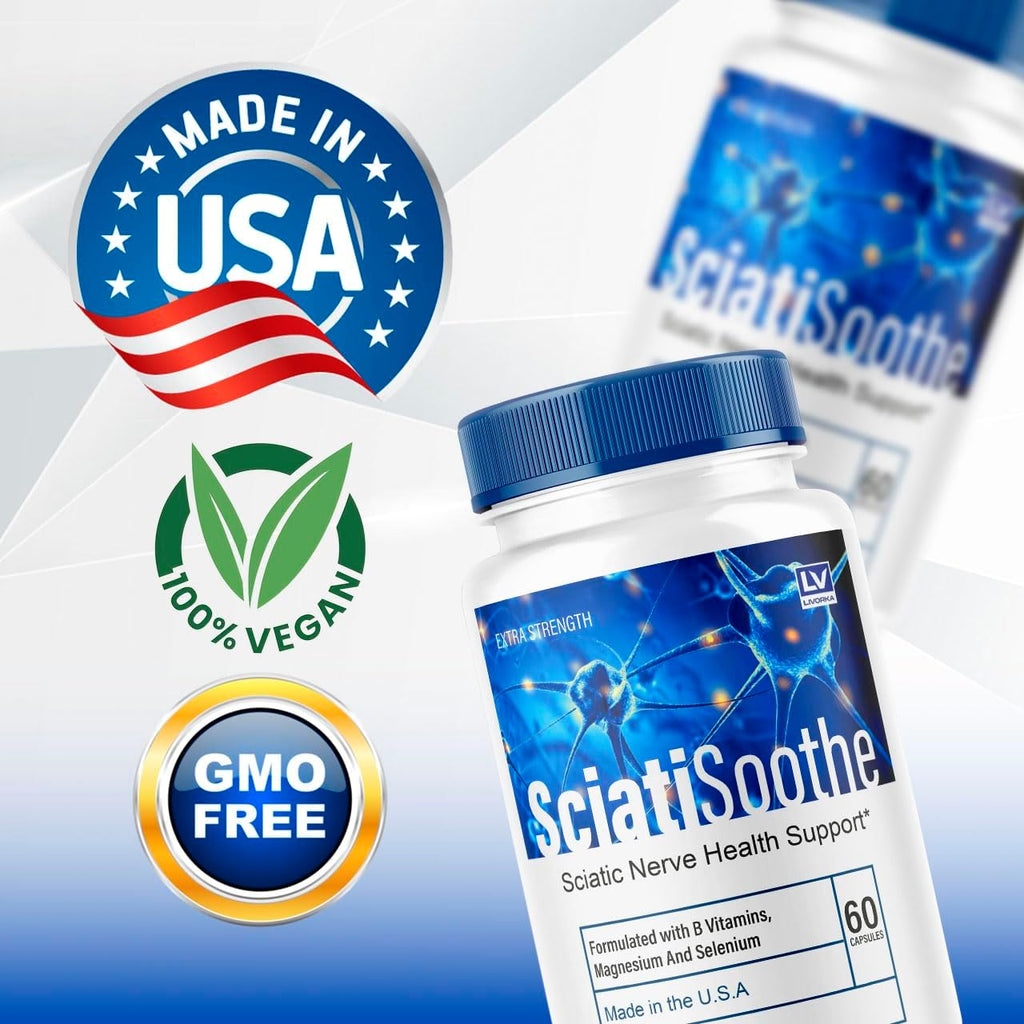 Sciatisoothe Complemento Alimenticio - 60 Cápsulas
