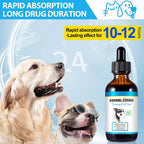 Gotas de Alivio para la Tos de las Perreras en Perros - Suplemento Herbal Natural 60ml