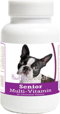 Healthy Breeds Boston Terrier Senior Dog Multivitamin Tablets 60 Count