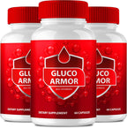 Gluco Armor Advanced Blood Formula - Fórmula Avanzada para Circulación Saludable (3 Paquetes)