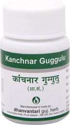 Kanchnar Guggulu - 60 Comprimidos (Pack de 4)