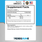 PEREGRUNE Runner Multivitamin & Omega-3 Bundle | Multivitamínico y Omega-3 para Corredores | Energía y Recuperación