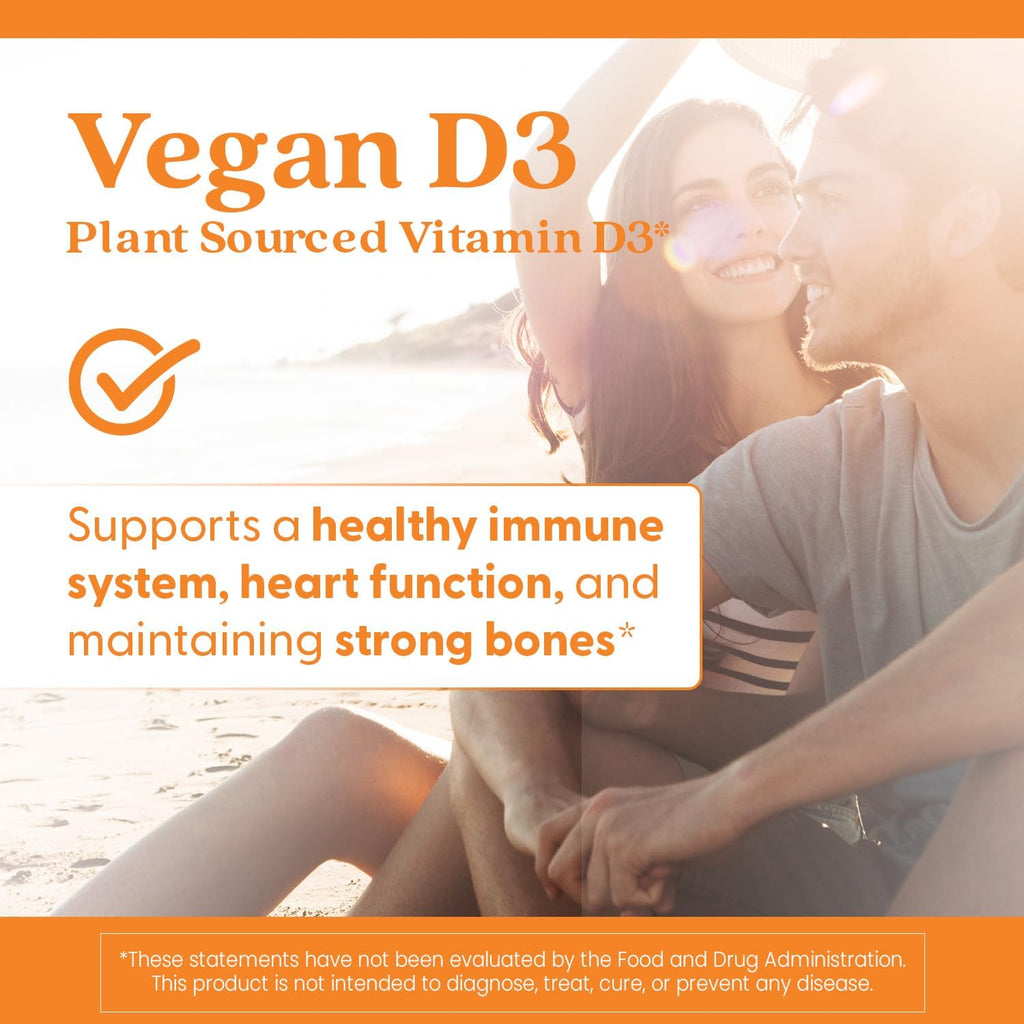 Doctor's Best Vegan Vitamin D3 2500 IU - 60 Vegetable Capsules
