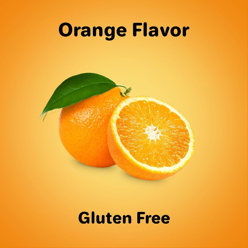 Airborne 750mg Vitamina C Gominolas para Adultos, Sabor Naranja, Sin Gluten, 63 Gominolas (Paquete de 2)