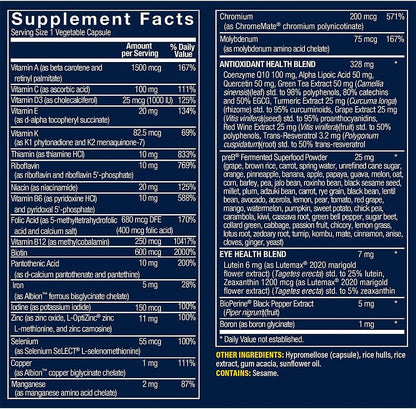 Vthrive Once Daily Multivitamínico Bioactivo – Energía y metabolismo: La fórmula está diseñada para favorecer el – Image 2