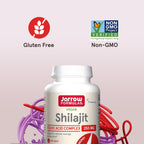 Jarrow Formulas Shilajit 250 mg, Complejo de Ácido Fúlvico, 60 Cápsulas Vegetales