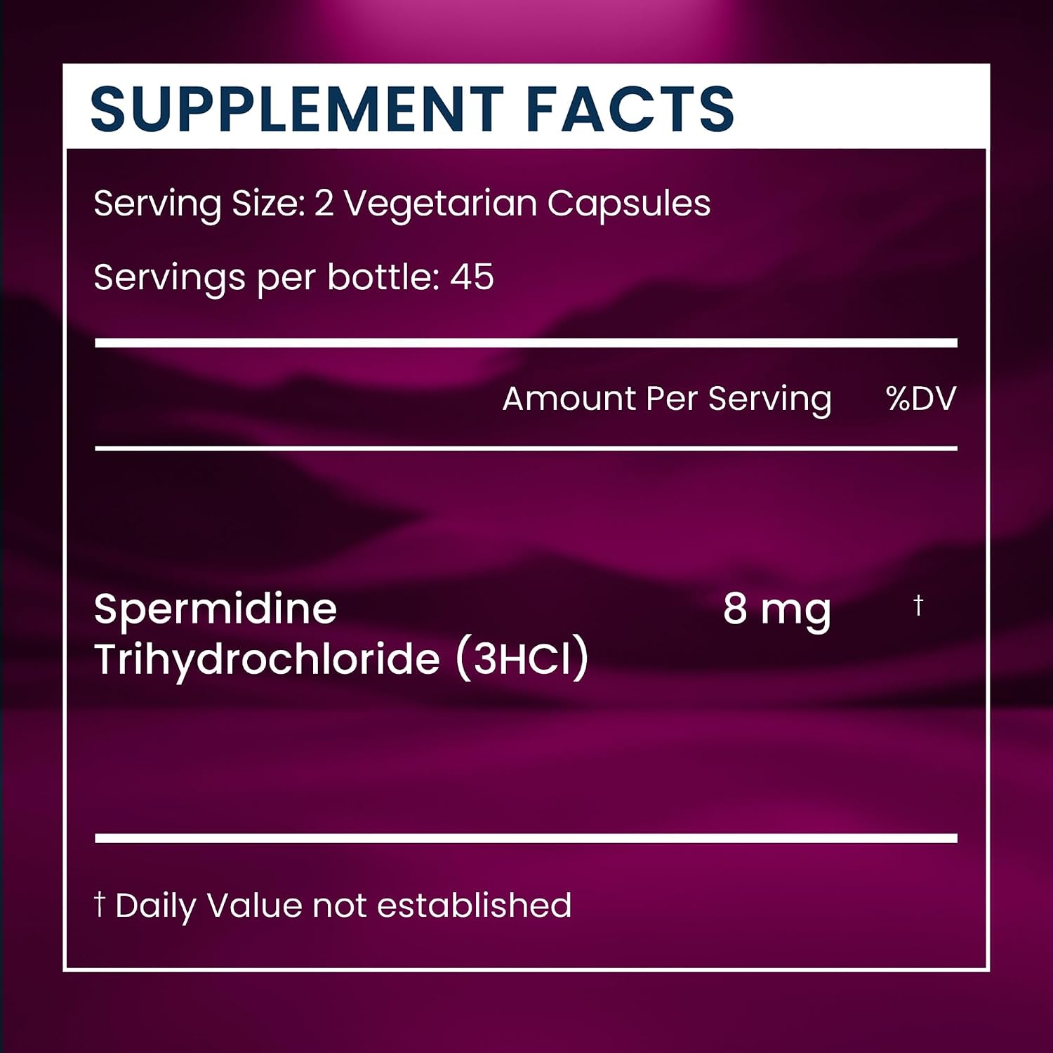 Renue By Science Espermidina Liposomal – 90 Cápsulas (8 mg por ración)