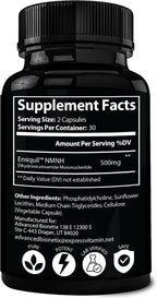 Advanced Bionetix Liposomal NMNH 500 mg - 60 Cápsulas