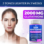 Glutathione 2000mg - 120 Cápsulas - Complemento Alimenticio Antioxidante