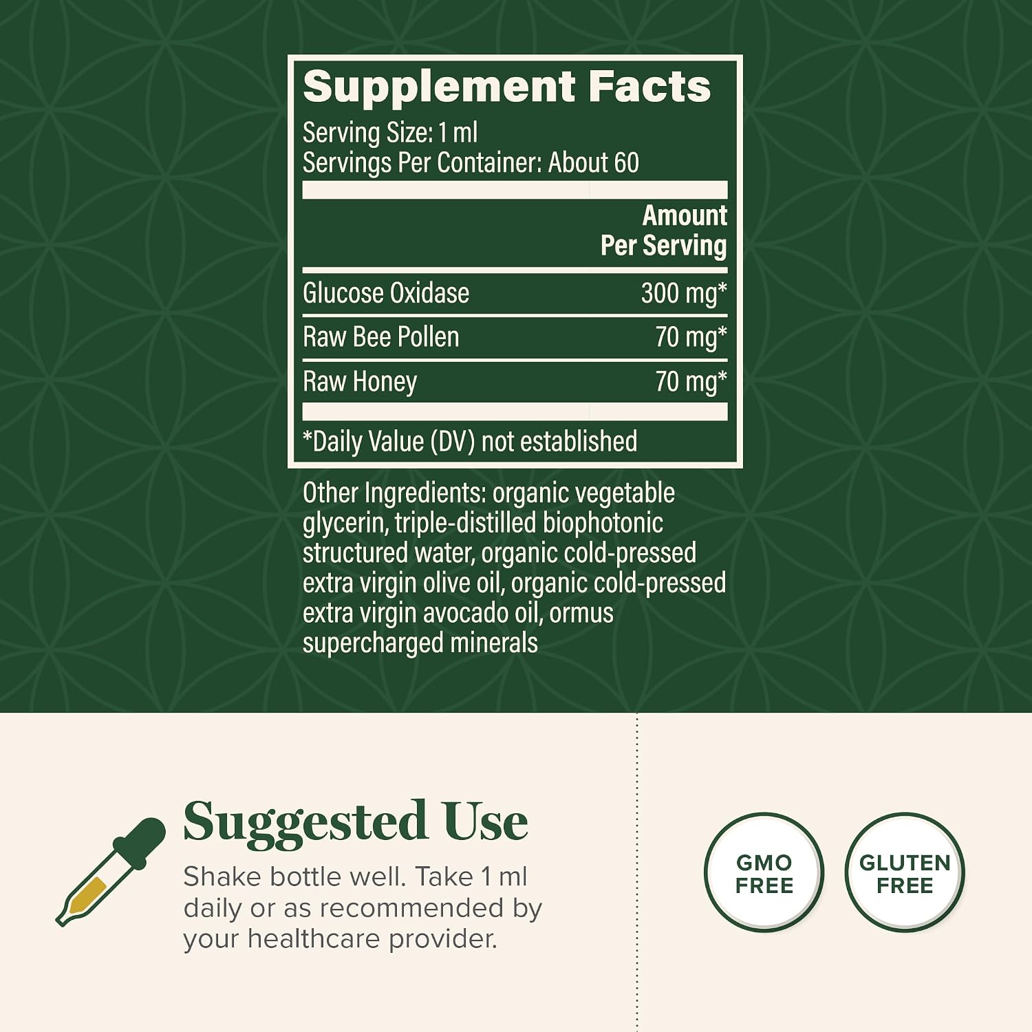 Global Healing Glucosa Oxidasa - 59 ml