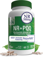 Health Thru Nutrition Activador NAD+ con NR y PQQ | 300mg Nicotinamida Ribósido + 20mg PQQ | 60 Cápsulas