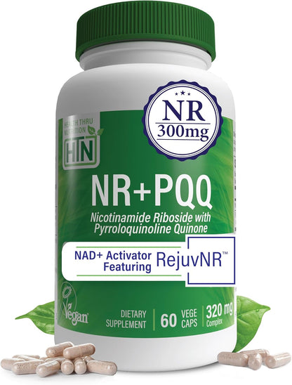 Health Thru Nutrition Activador NAD+ con NR – Contribuye al metabolismo energético normal. – Image 1