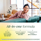 MegaFood Multivitamin para Mujeres 40+ - 60 Comprimidos
