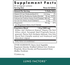 Michael's Health Programas Naturopáticos Factores Pulmonares - 120 Comprimidos Vegetarianos