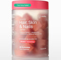 Haroutine Gominolas de Biotina Liposomal para Cabello, Piel y Uñas, 2500 μg, con Vitamina A y E, Sabor Frambuesa Rosa, 30 Unidades
