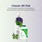 Youngevity Classic 90 Pak Multivitamínico Avanzado - 90+ Nutrientes Esenciales, 30 Días