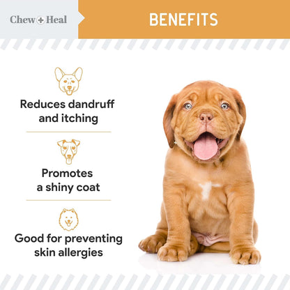 Aceite de Salmón para Perros – 60 Golosinas Soft Chew Omega – Image 3