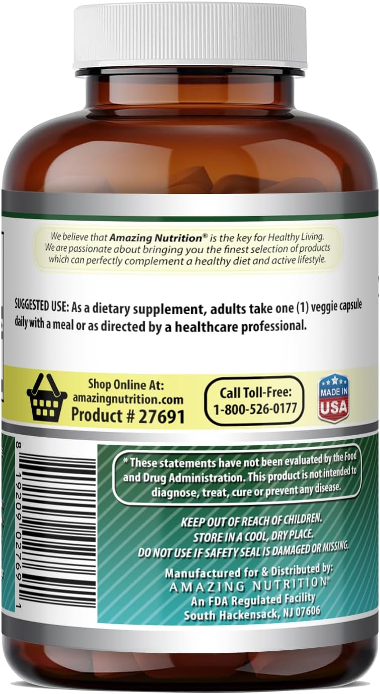 Amazing Formulas Biotina 10.000 mcg - 240 Cápsulas Vegetales