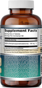 Amazing Formulas DHEA 100 mg – 120 Comprimidos