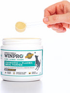 WINPRO Probiótico en Polvo para Perros - Complemento con Plasma, Prebióticos y Probióticos, 60 Dosis