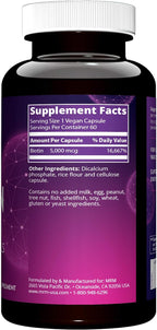 Biotina 5000 mcg - 60 Cápsulas Veganas - MRM Nutrition