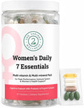 Daily 7 Essentials Pack de Vitaminas para Mujeres – Multivitamínico Diario Completo