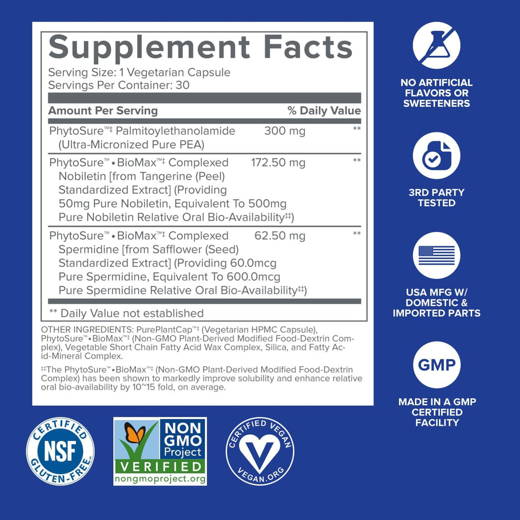 Gundry MD Bio Sync Suplemento para Energía Diurna, Apoya Enfoque y Memoria - (30 Cápsulas)