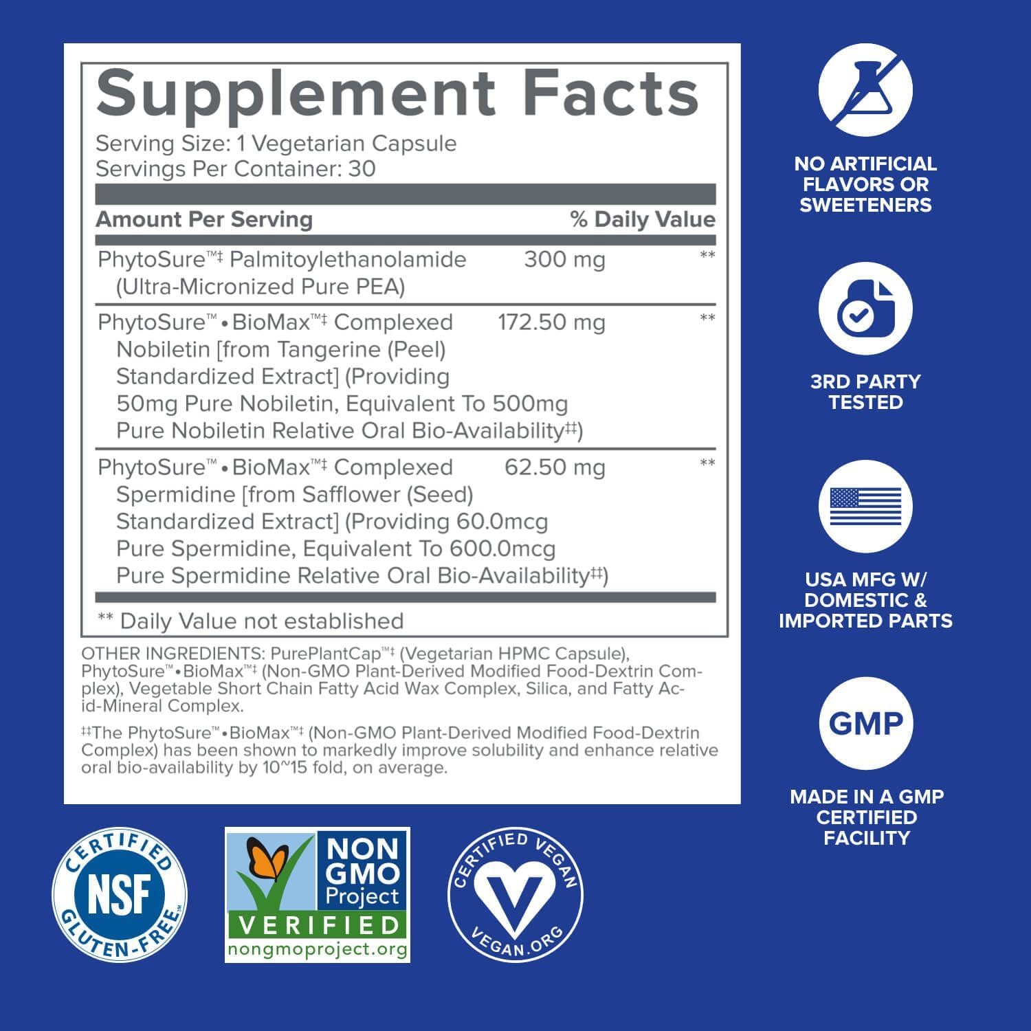 Gundry MD Bio Sync Suplemento para Energía Diurna, Apoya Enfoque y Memoria - (30 Cápsulas)