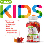 Viteey Kids Multivitamin Gummies – Gomitas multivitamínicas para niños – Complejo vitamínico diario