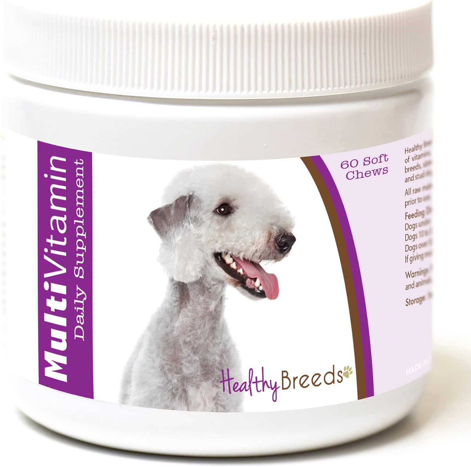 Healthy Breeds Multivitamínico para Perros - Masticables Blandos 60 unidades