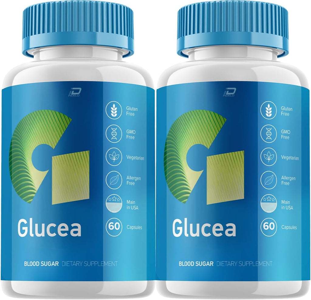Glucea Metabolic Support - Suplemento de Apoyo Metabólico, 120 cápsulas (2 unidades)