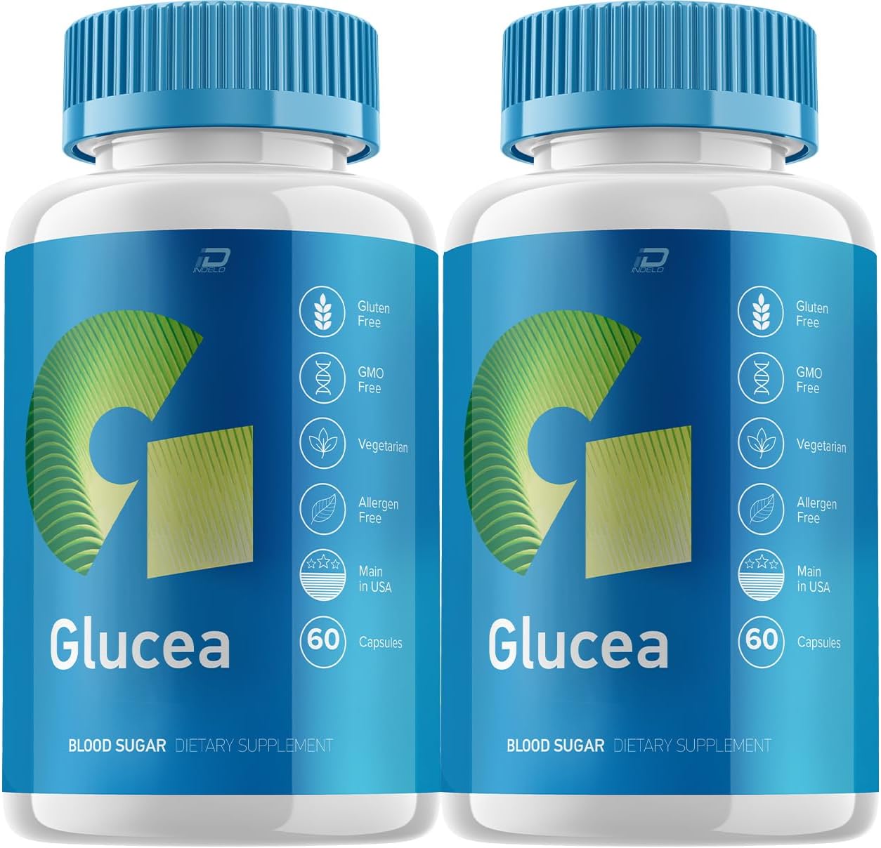 Glucea Metabolic Support - Suplemento de Apoyo Metabólico, 120 cápsulas (2 unidades)