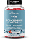 Conception for Her Fertility Gummies - Gominolas de Fertilidad para Mujer con Myo Inositol y Folato, 75 gominolas