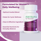 Fertilova - Complemento de Fertilidad para Mujer | 2 Meses de Suministro | 60 Cápsulas Veganas