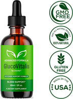 GlucoVitalis Drops (Pack de 5) - Suplemento Líquido Multivitamínico
