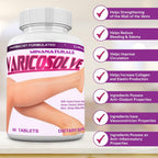 MINANATURALS VARICOSOLVE Suplemento Natural para las Venas de las Piernas - 60 Cápsulas