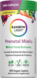 Rainbow Light Prenatal + Multivitamin 180 Caplets