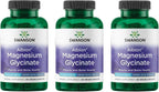 Swanson Albion Magnesium Glycinate - 90 Cápsulas (Pack de 3)