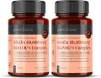 pureclinica Biotina 400% Potencia 40.000mcg 90 Caplets