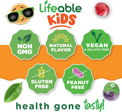 Lifeable Gomitas de Vitamina B6 para Niños - – Contribuye a la formación normal de glóbulos rojos. – Image 4
