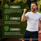 WeightWorld Super Greens Gummies - Energía, Inmunidad y Salud Digestiva - 90 Gominolas Veganas de Superalimentos