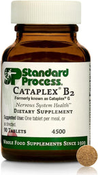 Standard Process Cataplex B2 – Suplemento para el sistema nervioso – Sin lácteos ni soya – 360 comprimidos