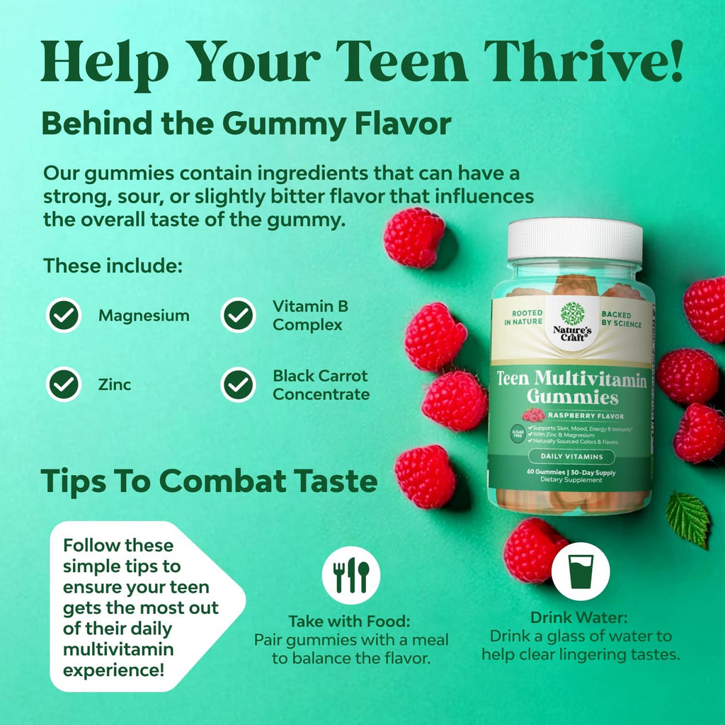 Gominolas Multivitamínicas para Adolescentes (12-17 años) - 60 unidades