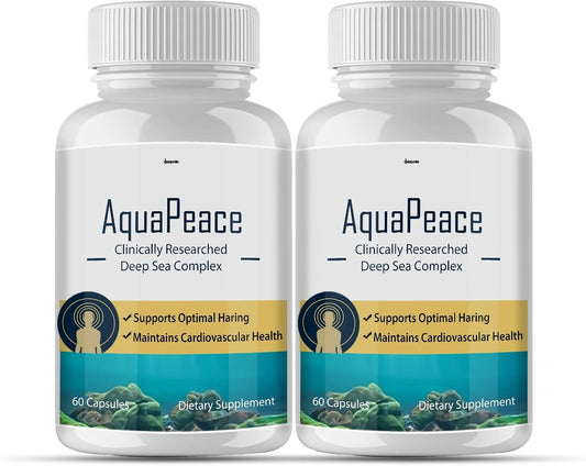 AquaPeace New Advanced Formula Supplement - 2 Paquetes (60 Días)